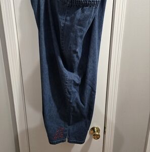 Jeam Capri With Star detail